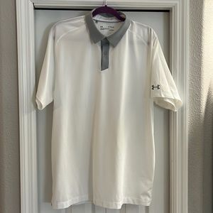 Under Armour men’s HeatGear polo golf shirt size XL